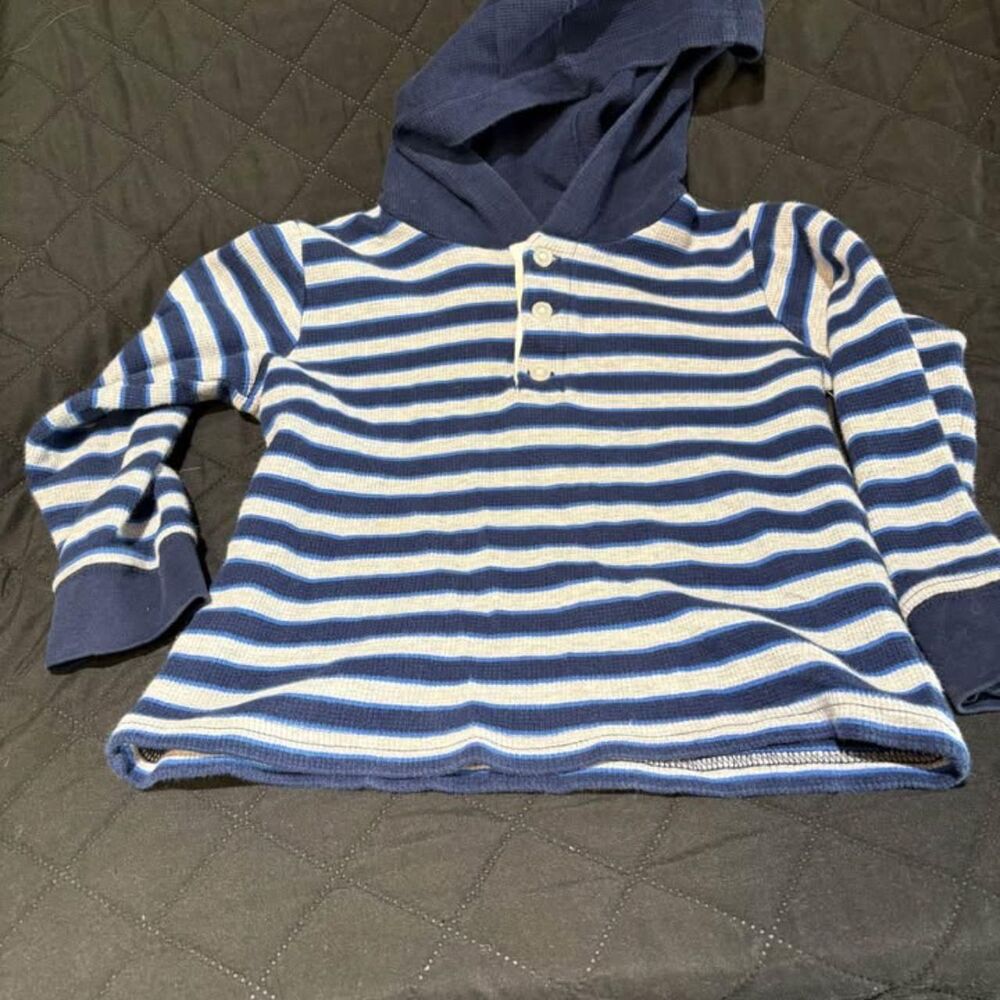 Carter-s Blue and Navy Hoodie